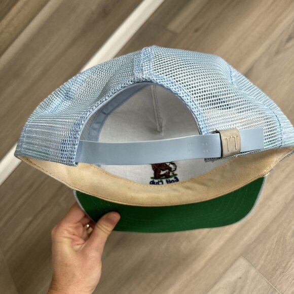 Daytona Beach Golf Club Hat Cap Baby Blue Squirrel Rope Adjustable Vintage USA - Picture 6 of 9